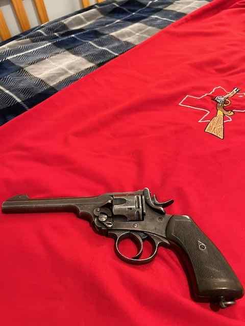 Webley Mark VI .455 Revolver