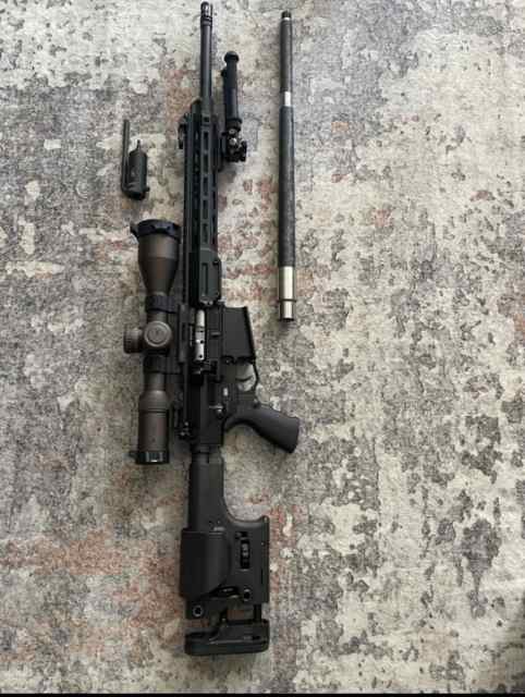 20” LMT MARS-H DMR+ 22” ProofResearch CF barrel