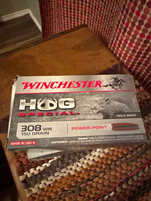 .308 winchester hog special power-point