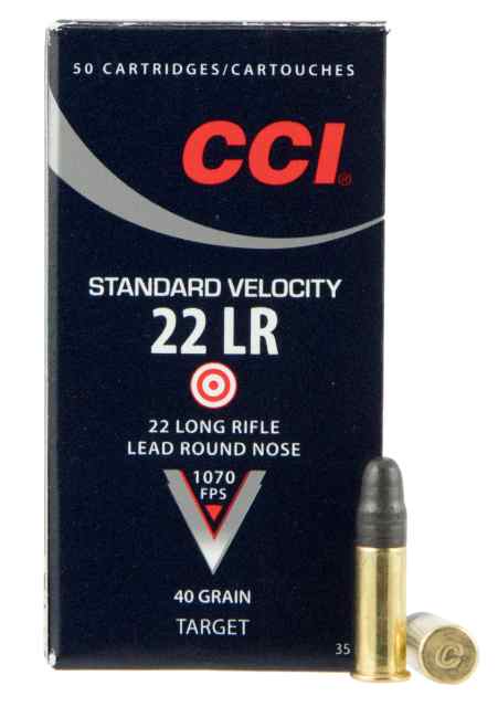 CCI STANDARD VELOCITY 22LR 40GR LRN 50RD BOX