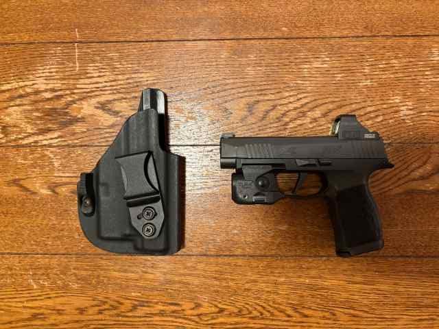 Sig Sauer P365 XL, Holosun 507K, TLR6, Holster