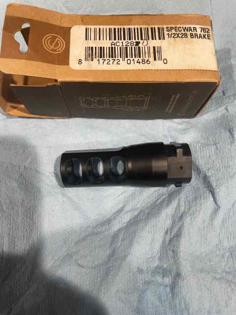 Silencer Co.  QD Trifecta 1/2x 28. .30 cal brake