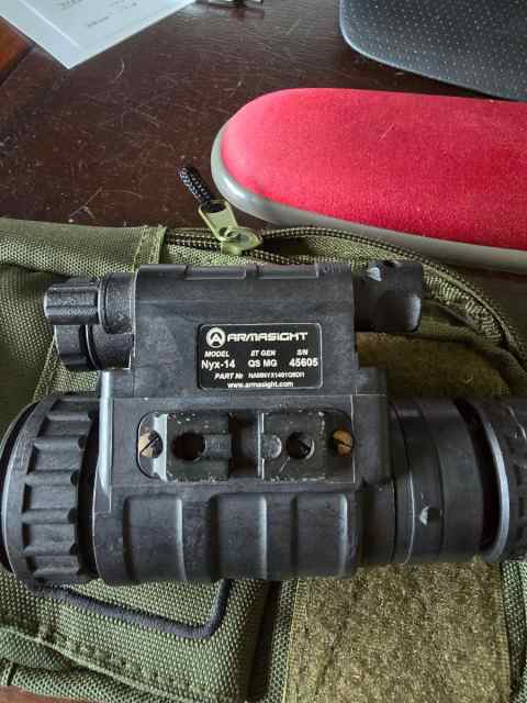 Armasight Nyx-14 QS MG Gen 2 night vision goggle