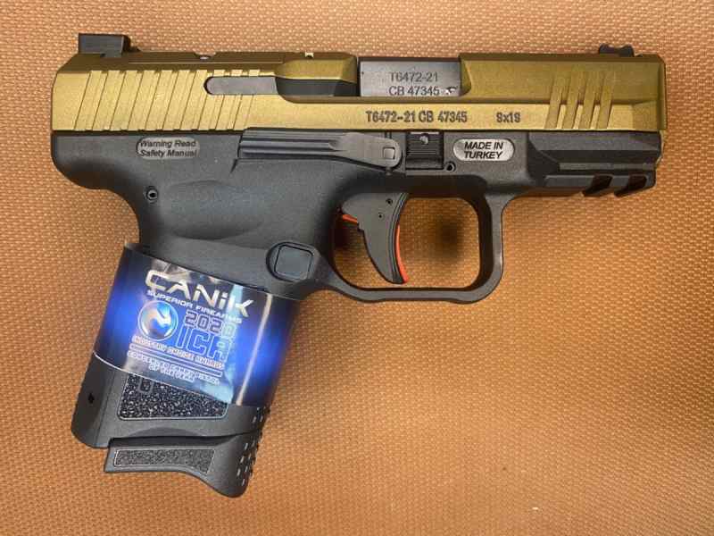 NEW IN BOX - Canik TP9 Elite SC Bronze - 9mm-3.6&quot;