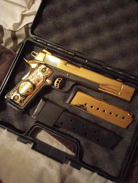 1911 24kt. Gold Plated Ria.