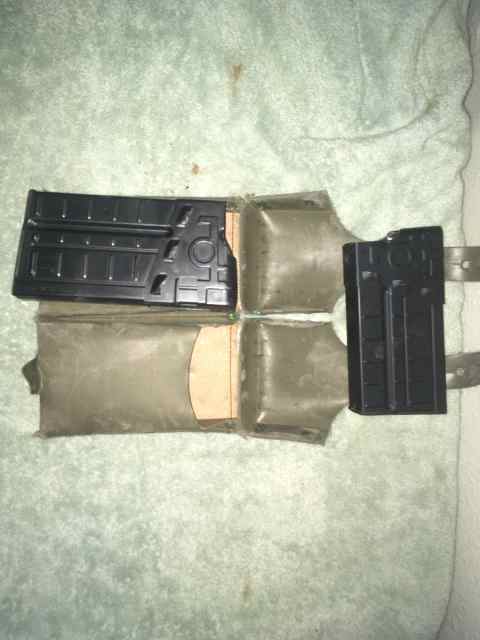 H&amp;K G3/91 aluminum mags 20 rounds w/pouch