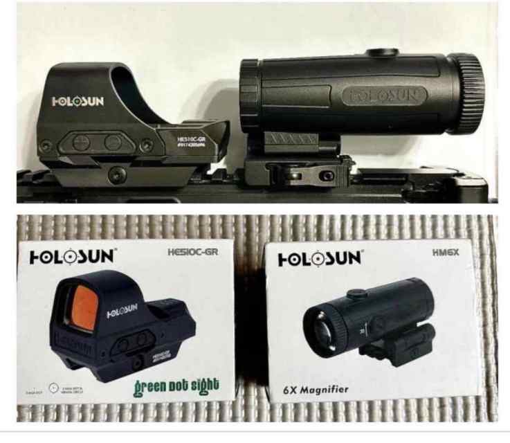 Holosun 510c / 6x magnifier