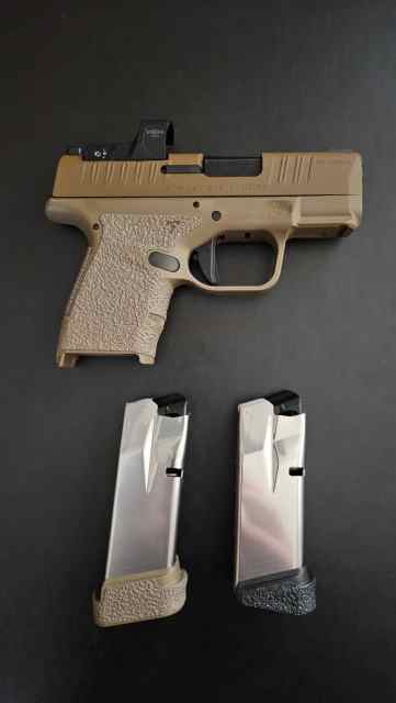 Springfield Hellcat OSP FDE with HEX Wasp