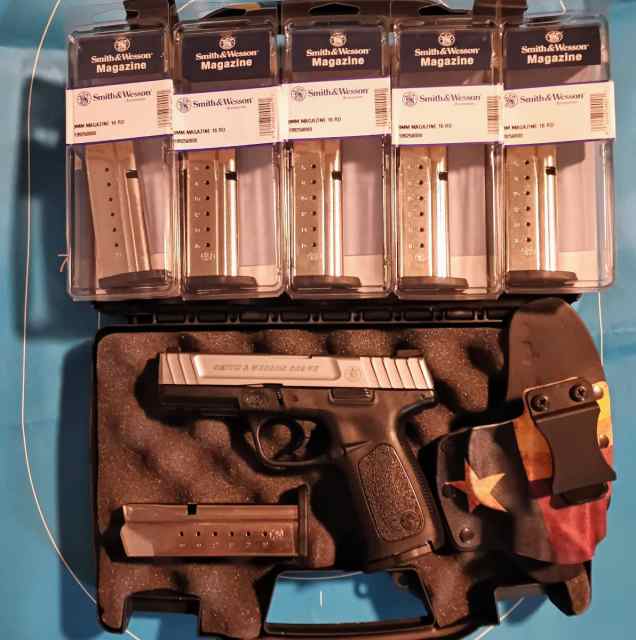 SD9VE w/7magazines and a IWB holster