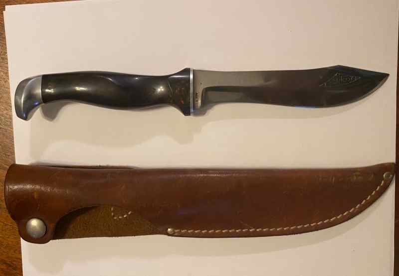 Cutco No.1065 Puma White Hunter Fixed Blade knife