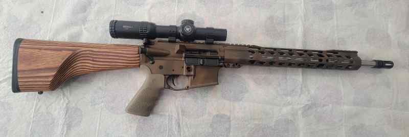 ANDERSON AM-15 5.56 W/VORTEX STRIKE EAGLE 1-6X24  