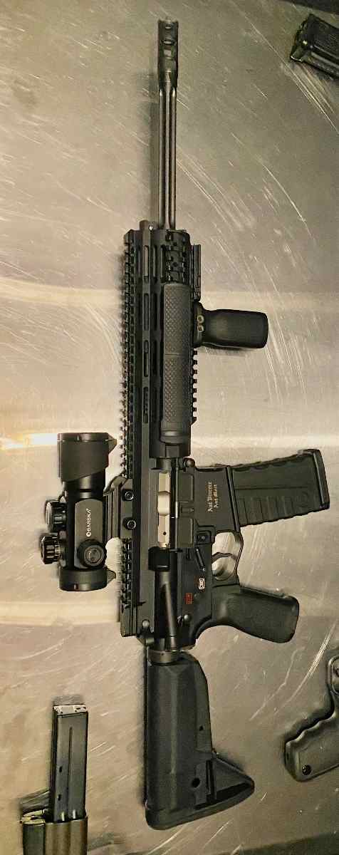 NEW Custom AR15 w/ scope Geissele Trigger,Radian+ 