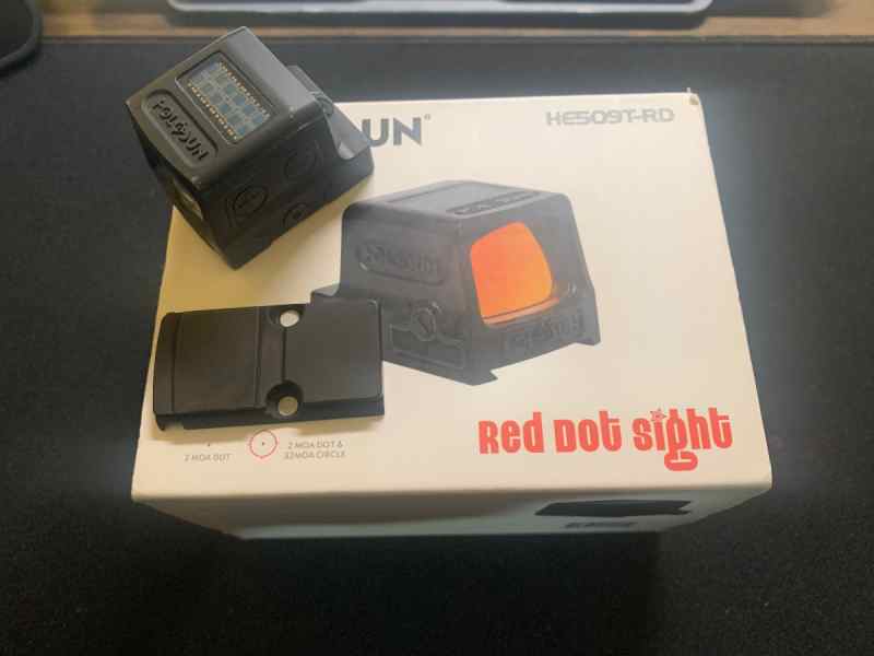 Holosun 509t red dot