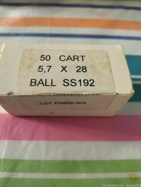 5.7x28 FNH Rare SS192, SS195 Ammo Discontinued 