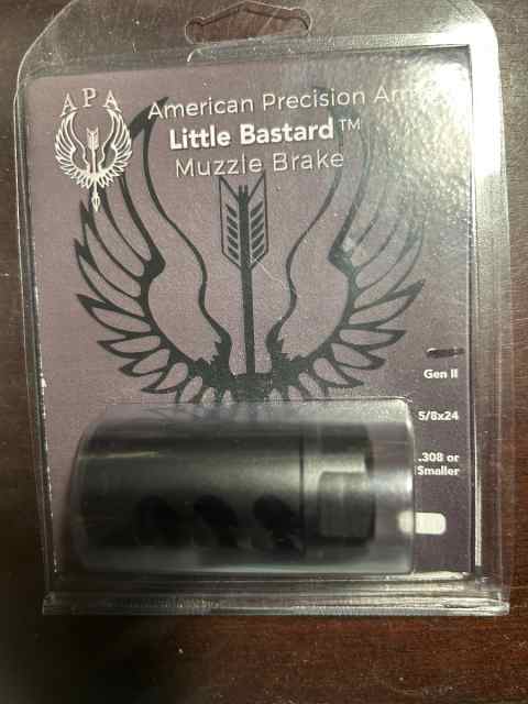 Brand new APA Little Bastard.30 cal muzzle brake 