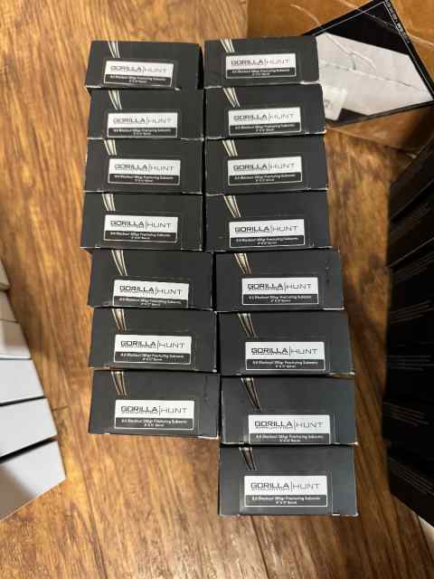 Assorted 8.6 blk super and subsonic ammo
