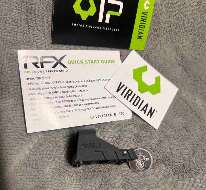 Viridian RFX11 green dot sight Springfield Echelon