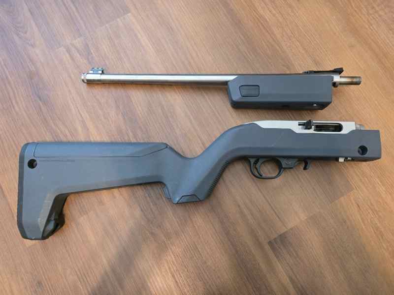 10/22 Takedown Stainless Magpul Backpacker