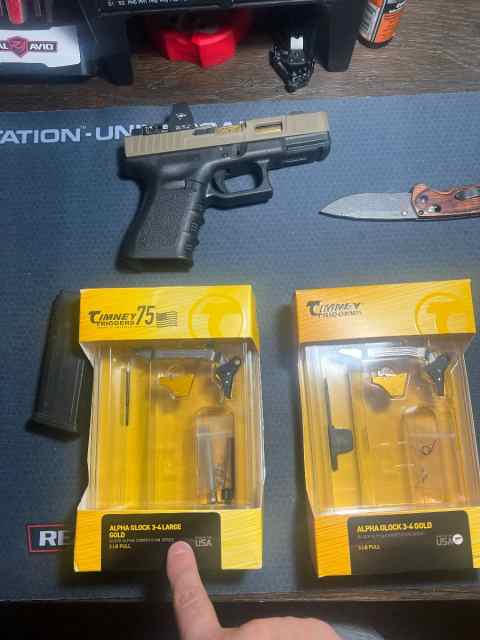 Glock G17 and more gen 3-4 Timney trigger -