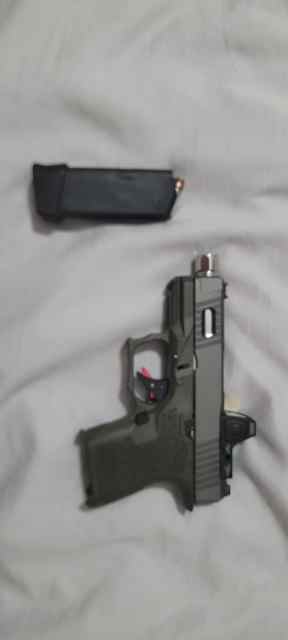 Glock 26, P80 frame with extras