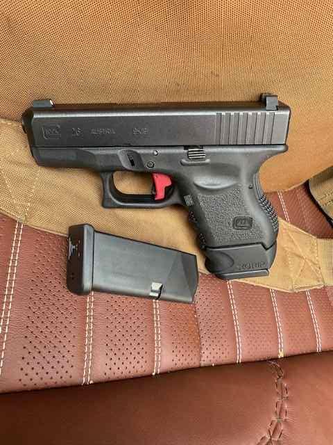 Gen 3 Glock 26, NS, APEX, 2  mags, box $500