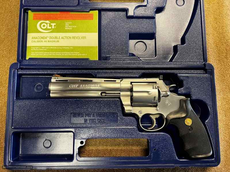 Colt Anaconda 44 Original Mfg