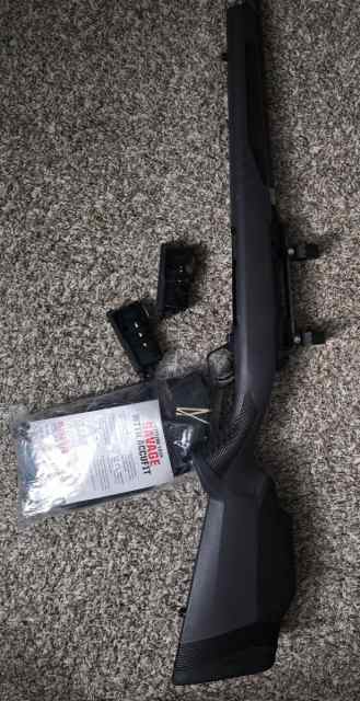 Savage 110 ultralight short action stock + 2 mags