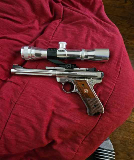 RUGER MARK III HUNTER WITH SCOPE