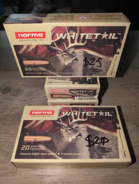 6.5 Creedmoor/Grendel NORMA Whitetail 4 Boxes