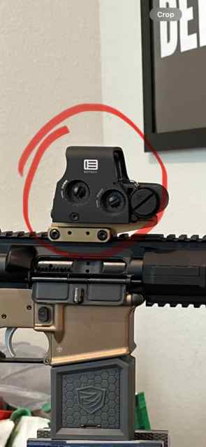Eotech XPS2 and Unity riser 