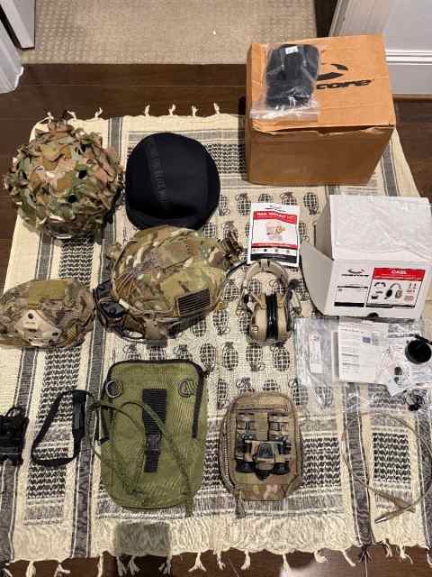 OpsCore XR AMPS GEN3 WP Night Vision Full Kit