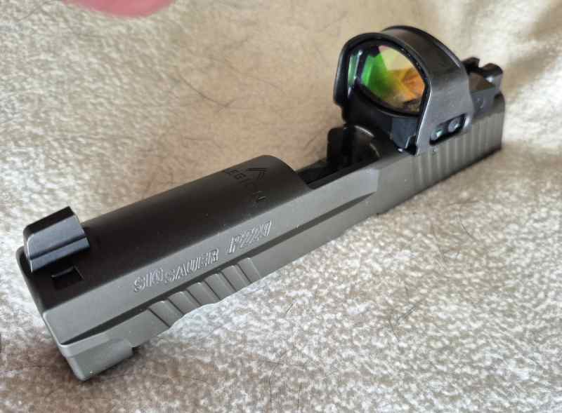 SIG P229 LEGION SLIDE with SIG optic