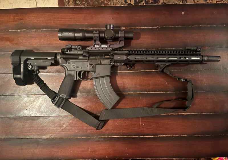 12.5” AR pistol 6.5 Grendel 