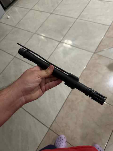 10.5 5.56 barrel, gas block/tube, muzzle 