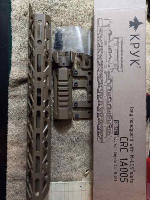 Kpyk ak long handguard mlok