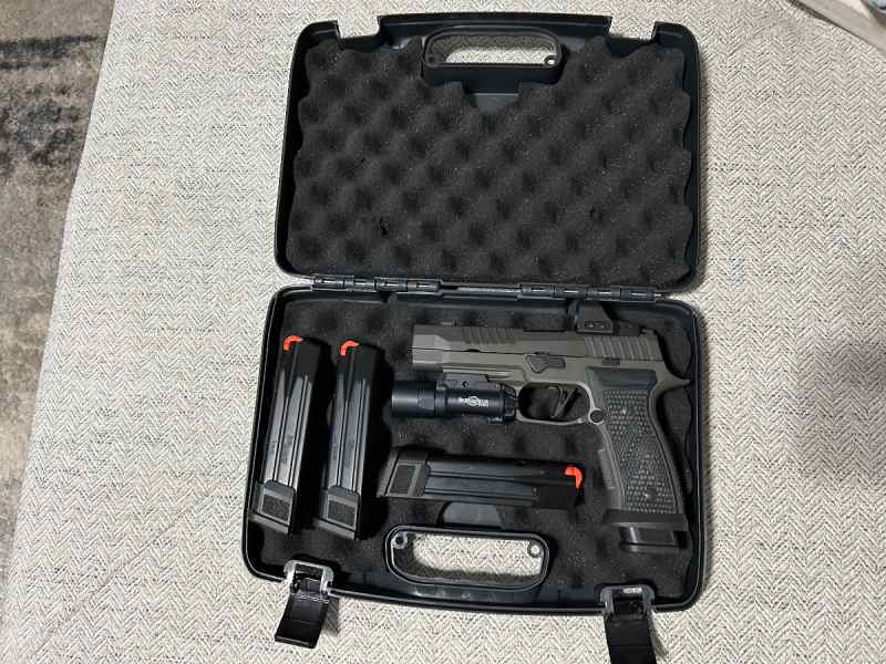 Sig Sauer- p320 AXG Legion w/extras