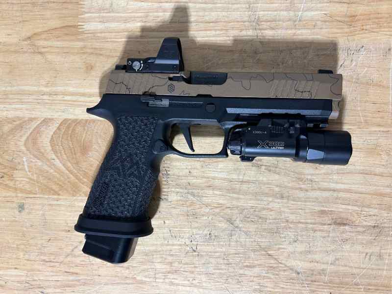 P320 XTEN Endure-Deltapoint-Surefire-Magwell for s