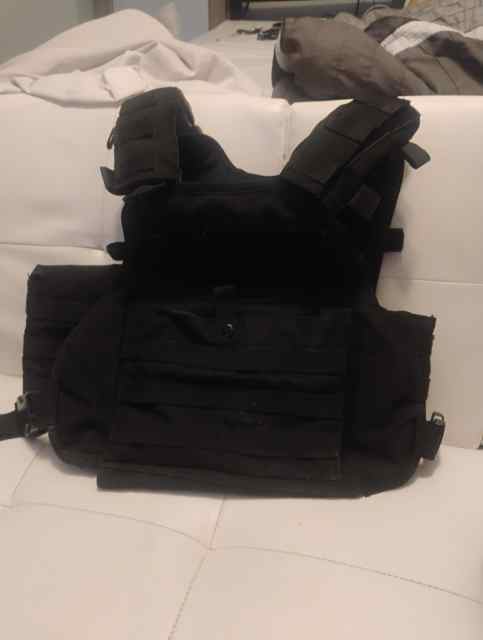 plate carrier with plates 