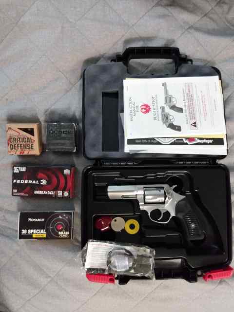 Ruger SP101 .357 Magnum and ammo