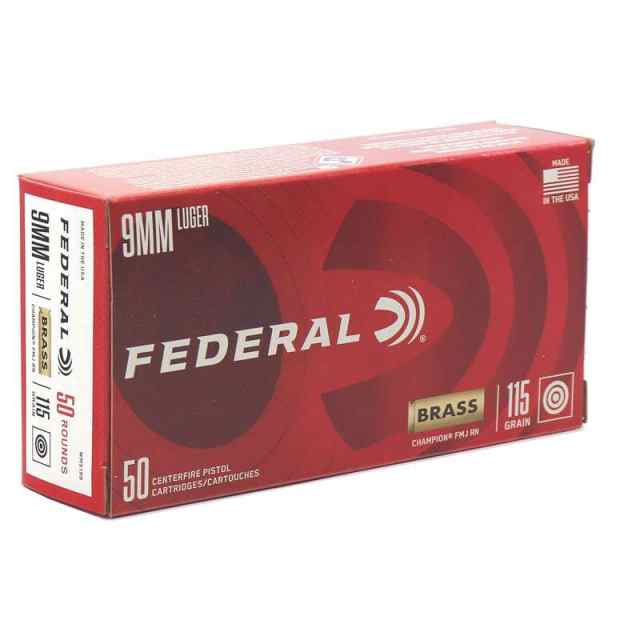 SALE!! Federal AE 9mm 115gr 1000rds 20 boxes Ammo