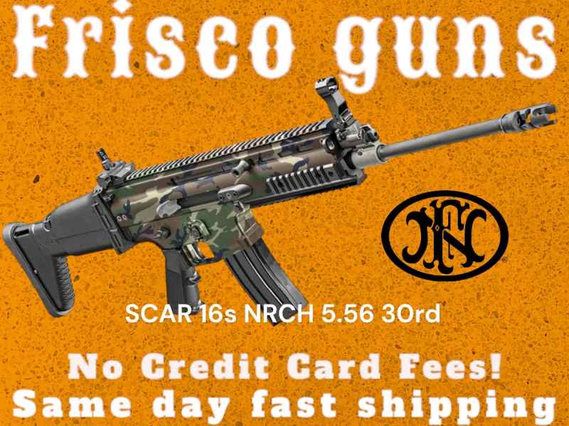 BRAND NEW!! FN SCAR 16S NRCH 30rd 5.56. SUPER DEAL