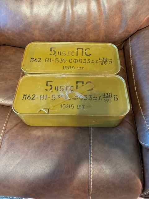 RARE Canned Spam From Russia 5.45x39mm RARE