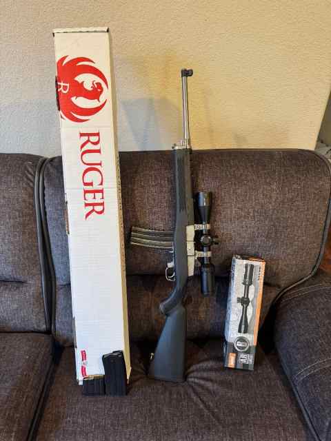 Ruger mini 14 stainless trade