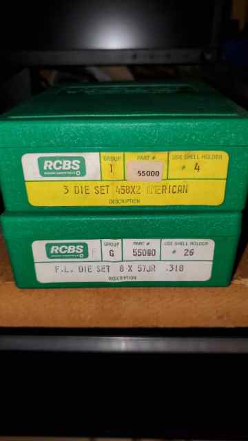 RCBS 8x57 JR Die Sets