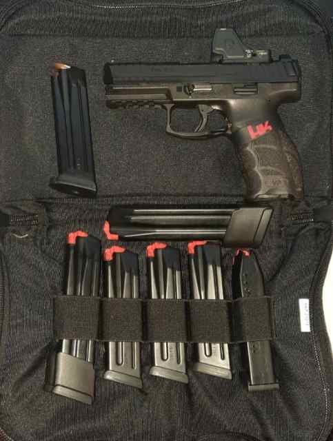 HK VP9 w/ TRIJICON RMR HD 3.25 MOA 7 MAGS 