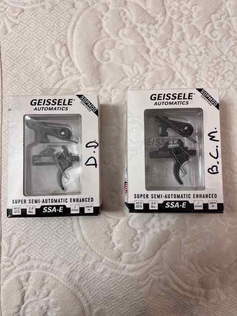 Geissele SSA-E lightly used Ar15 Two Stage Trigger