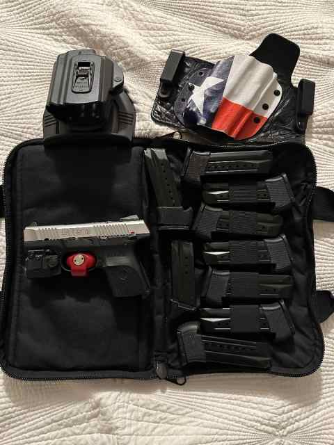 Ruger SR9C with Viridian Light/Laser plus extras