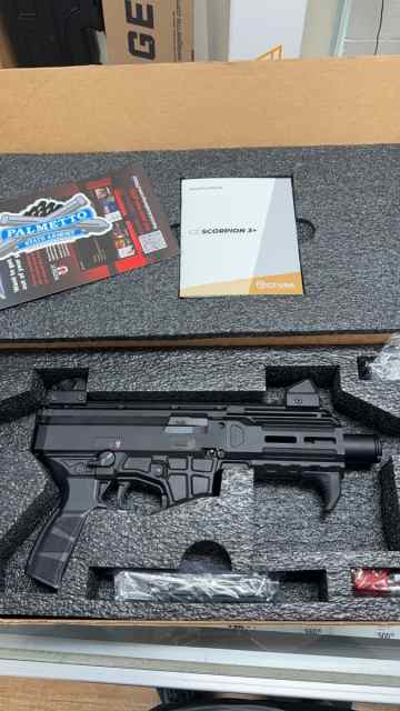 CZ SCORPION EVO 3+ MICRO 4.2&quot; 9MM PISTOL, BLACK