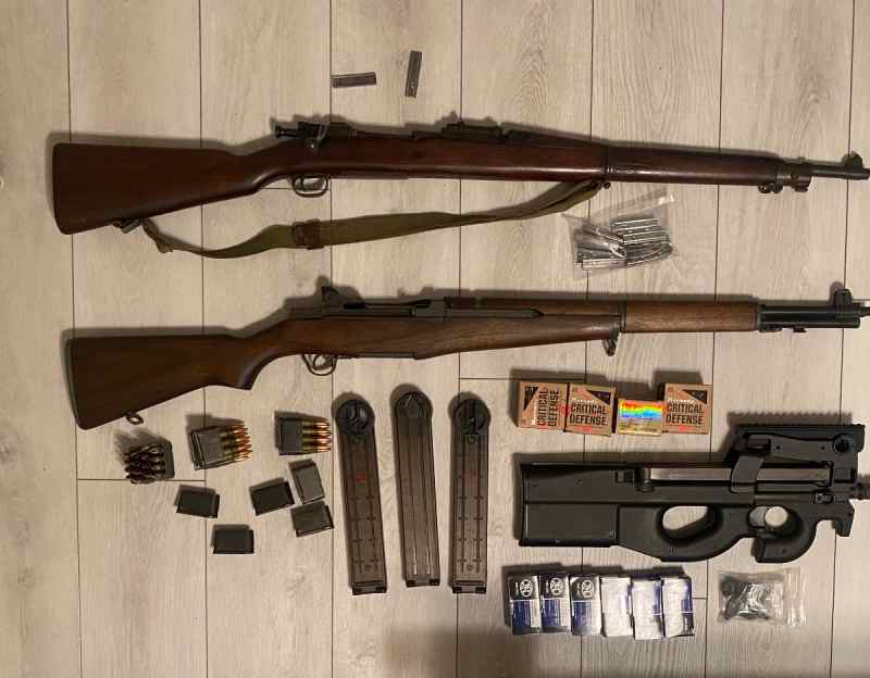 Brand New M1 Garand 308, M1A3 Springfield, PS90