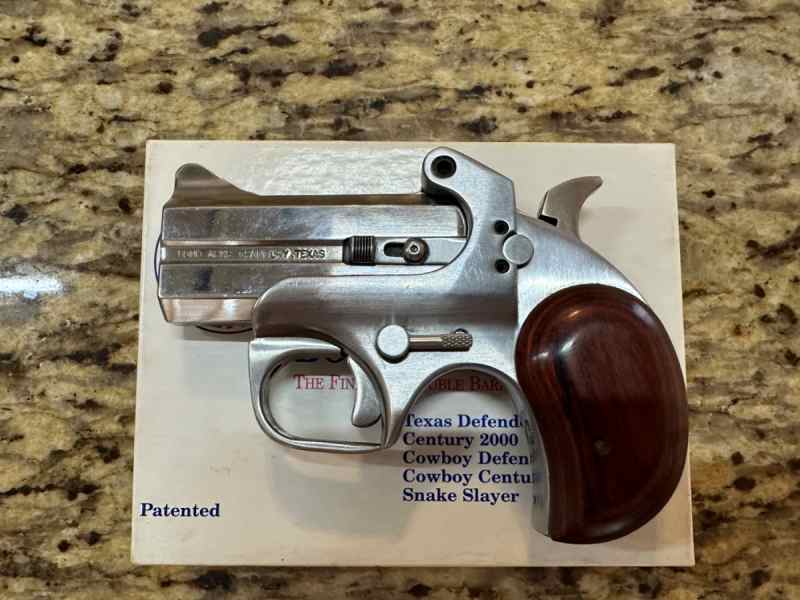 Bond Arms Derringer in .410/45LC. Trade.